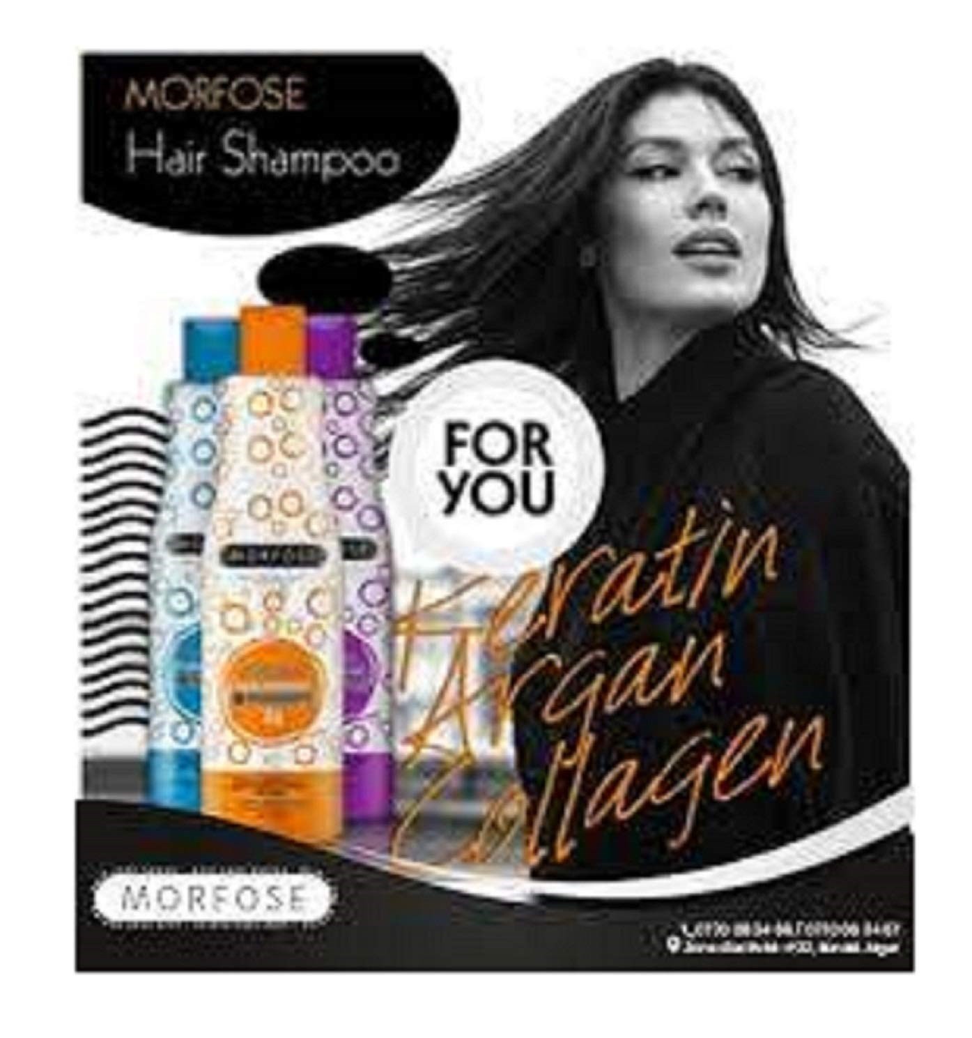 MORFOSE Şampuan 1000Ml (Mavi) 1 Paket (1 x 1 Adet)