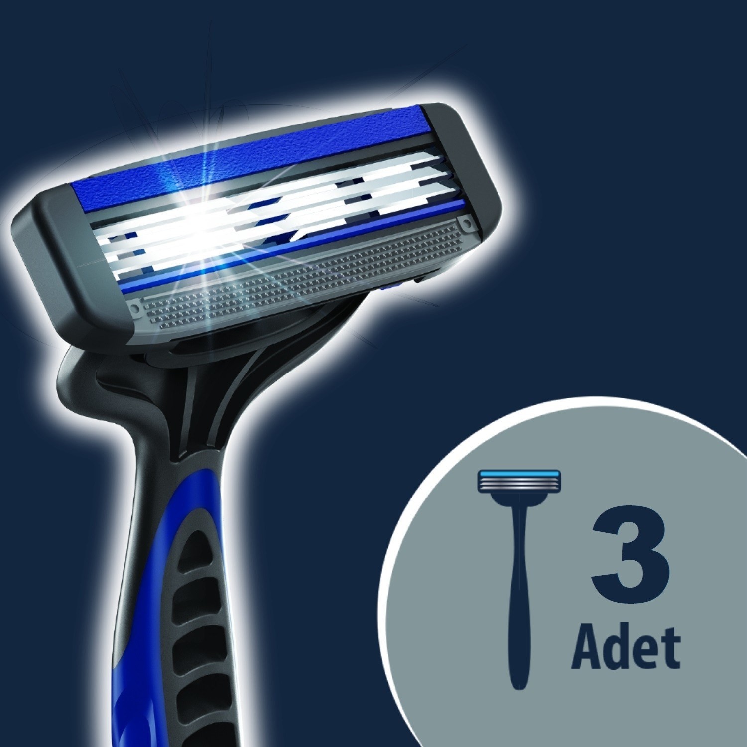 Arko Tıraş Bıçağı T3 Blister 3'lü