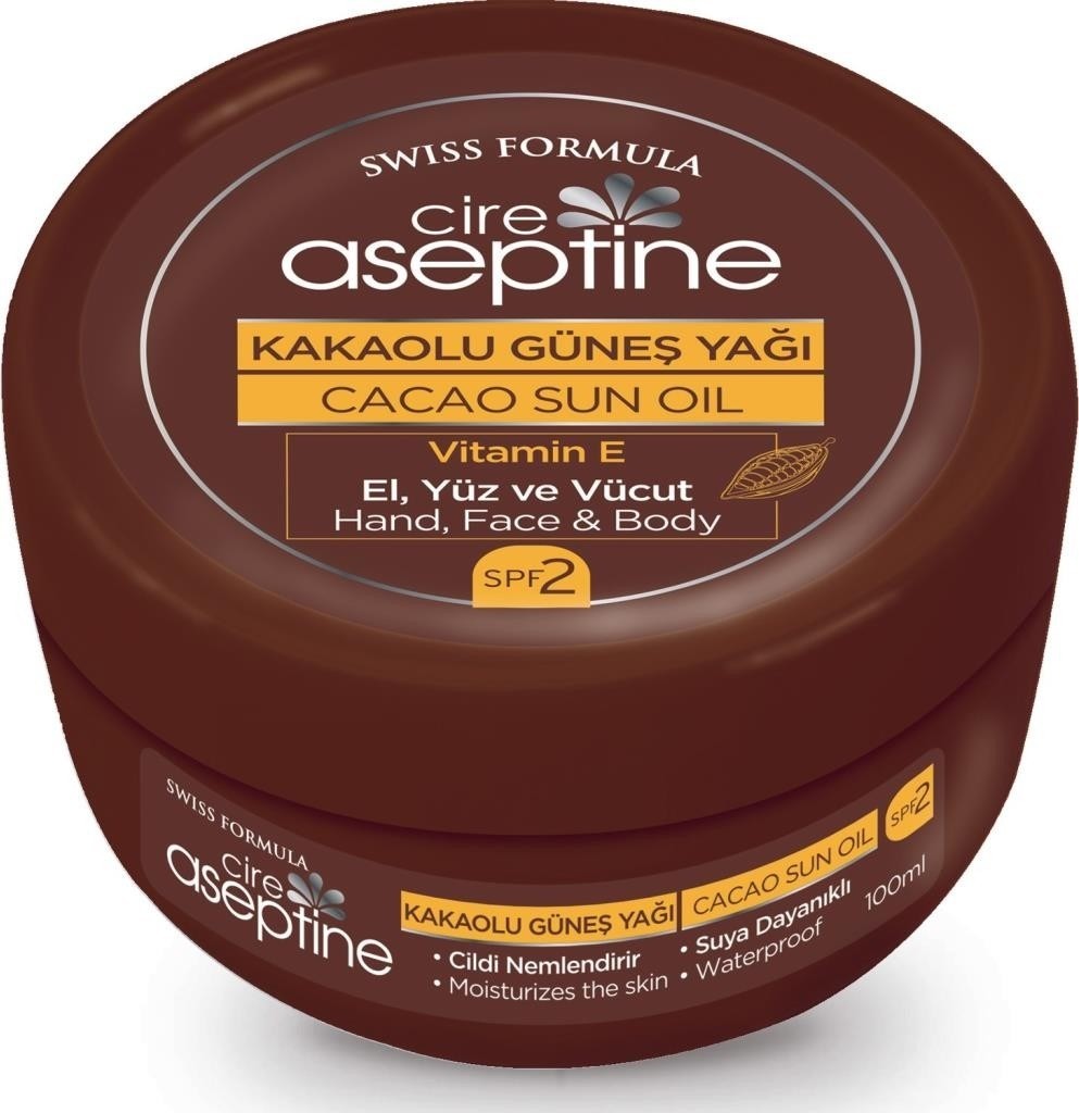 Sunmarine  SPF50+ Lotion 200ML + Havuçlu + Kakaolu 2spf Güneş Yağı 100 Ml+S