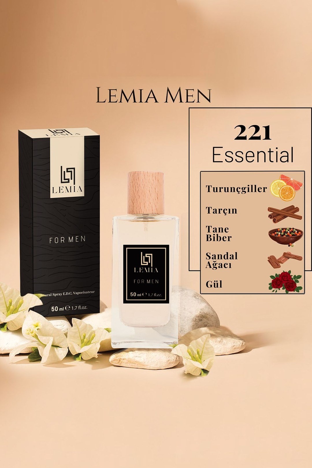 221 Largo Essential Erkek Edc 50ml