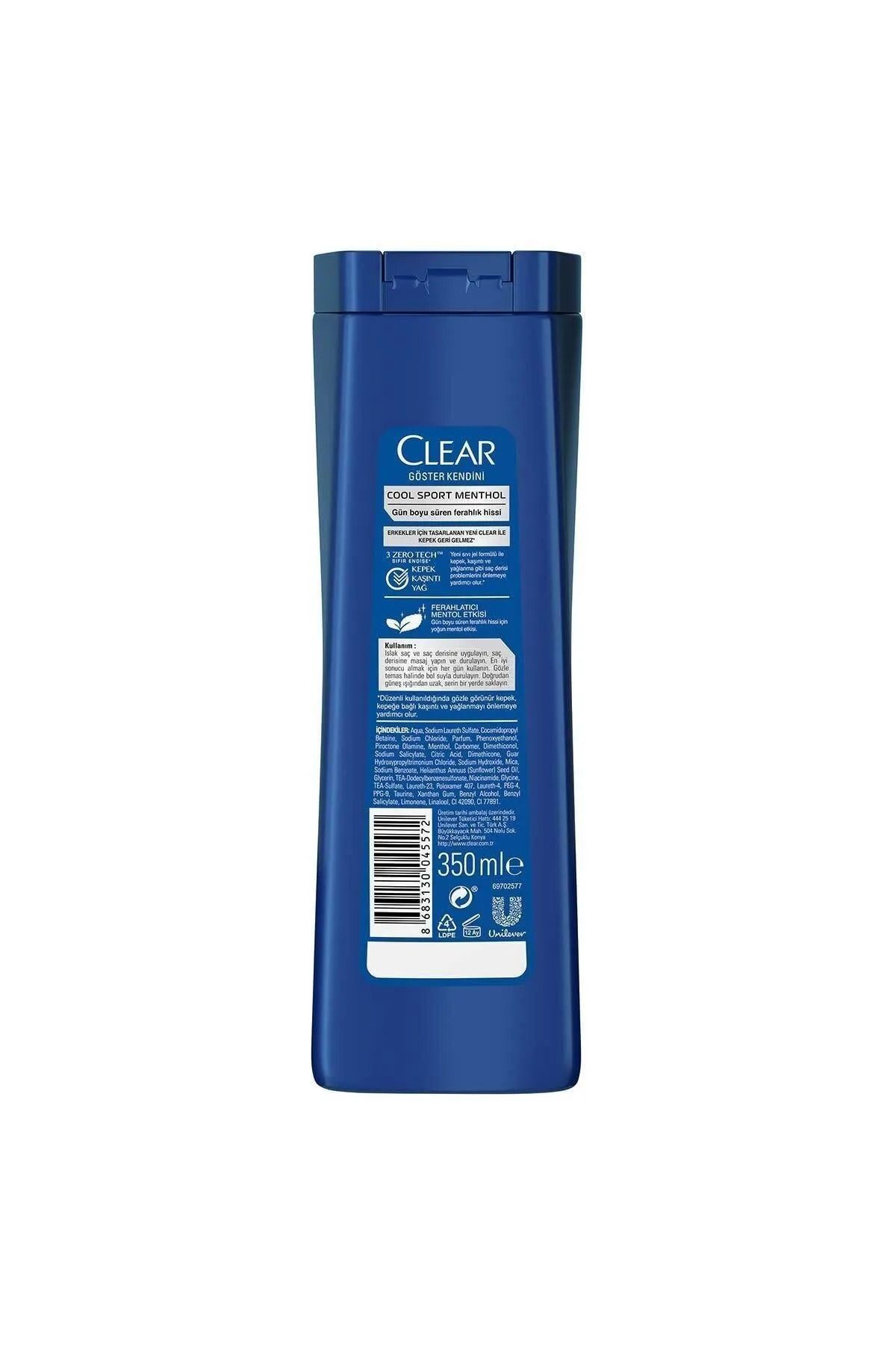 Men Şampuan&Duş Jeli 350 ml. Cool (2'li)