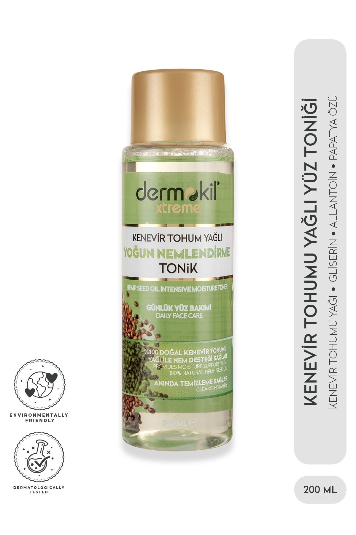 Kenevir Tohumu Yağlı Yoğun Nemlendirme Tonik 200 ml