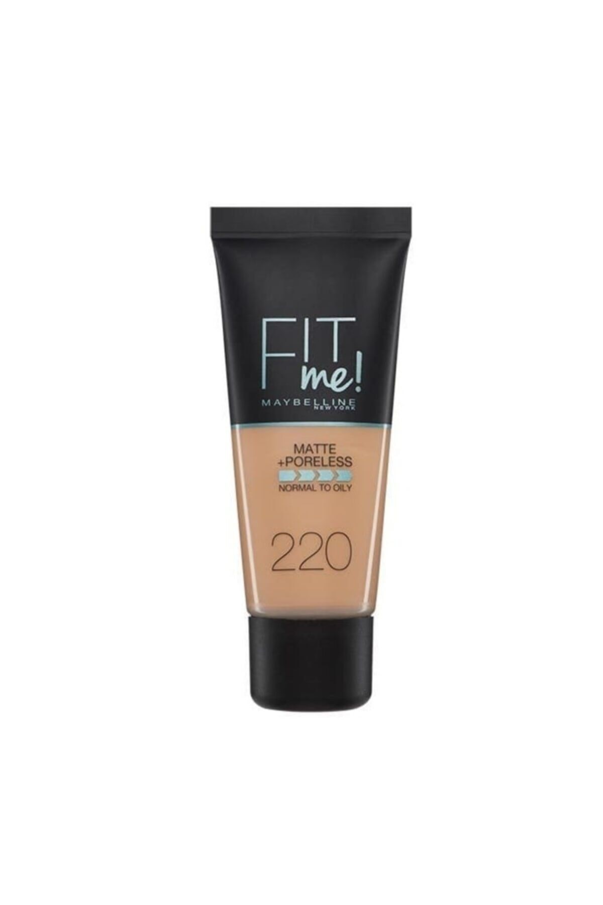 Maybelline New York  Fondöten Fit Me Matte + Poreless Foundation 220 Natural Beige 30 ml