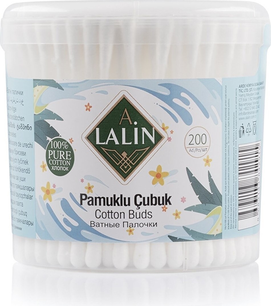 Alalin A Lalin Kulak Temizleme Pamuğu Çubuğu 200'LÜ