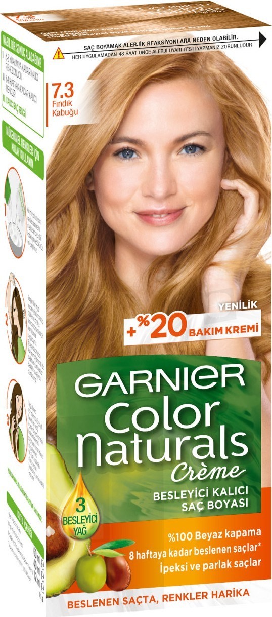 Garnier Color Naturals 7/3 - Fındık Kabuğu Saç Boyası
