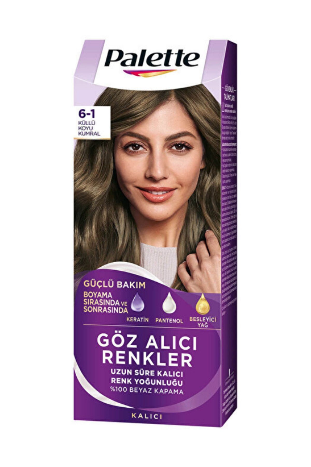 Göz Alıcı Renkler No:6/1 Küllü Koyu Kumral