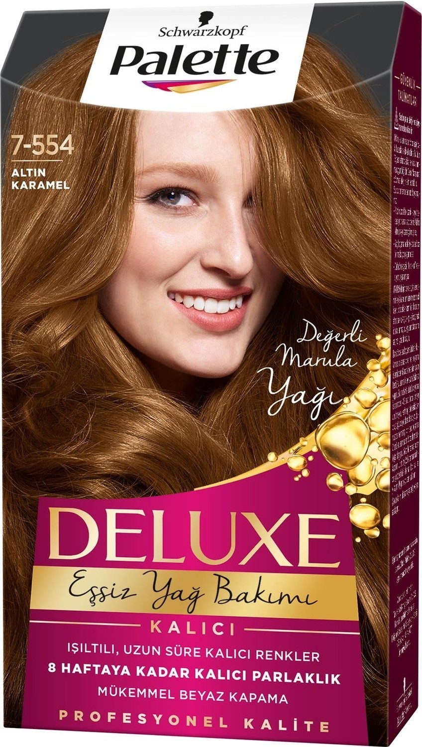  Palette Deluxe 7-554 Altın Karamel Saç Boyası