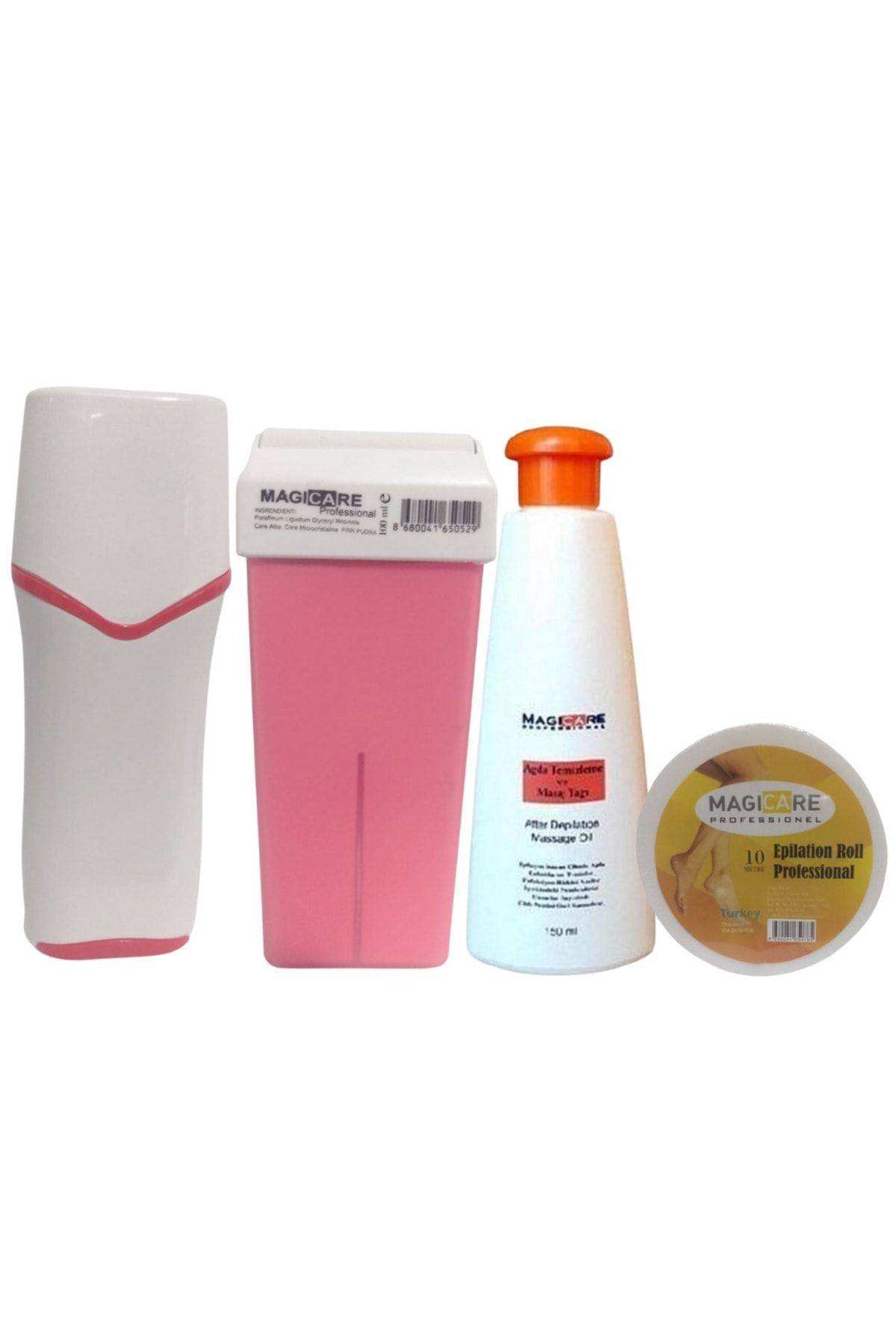 Professional Pudralı Roll-on Kartuş Ağda Özel Set