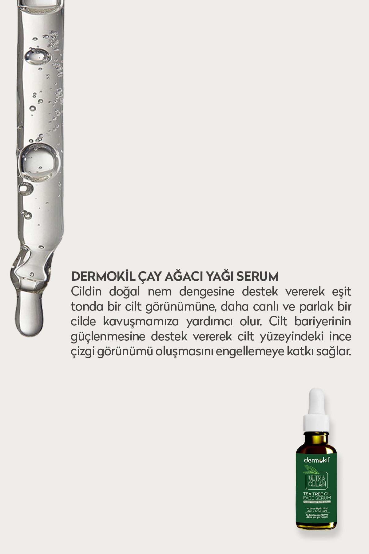 Çay Ağacı Yağı Yüz Serumu 30 ml