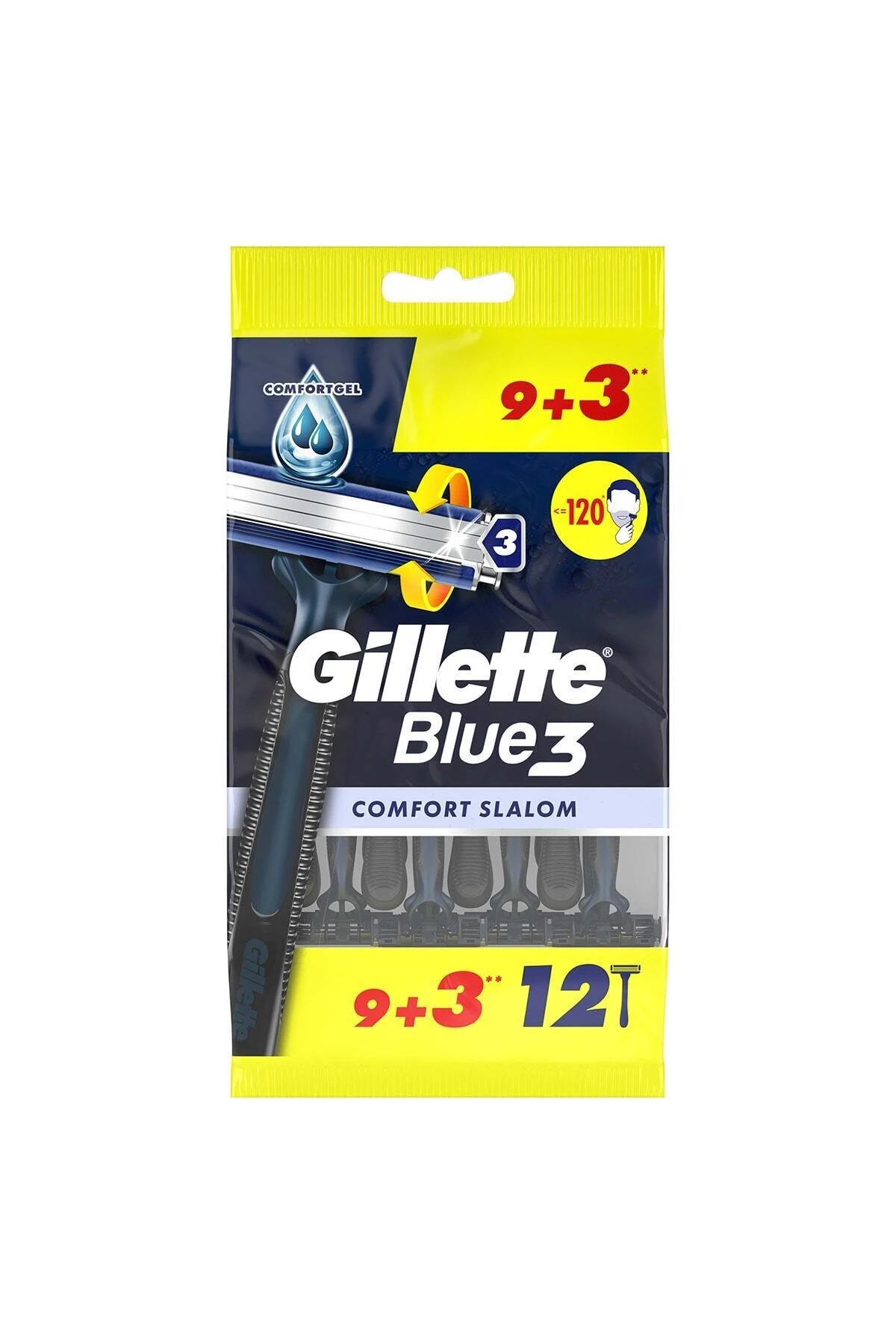 Gillette Blue-3 Comfort Slalom 9 3