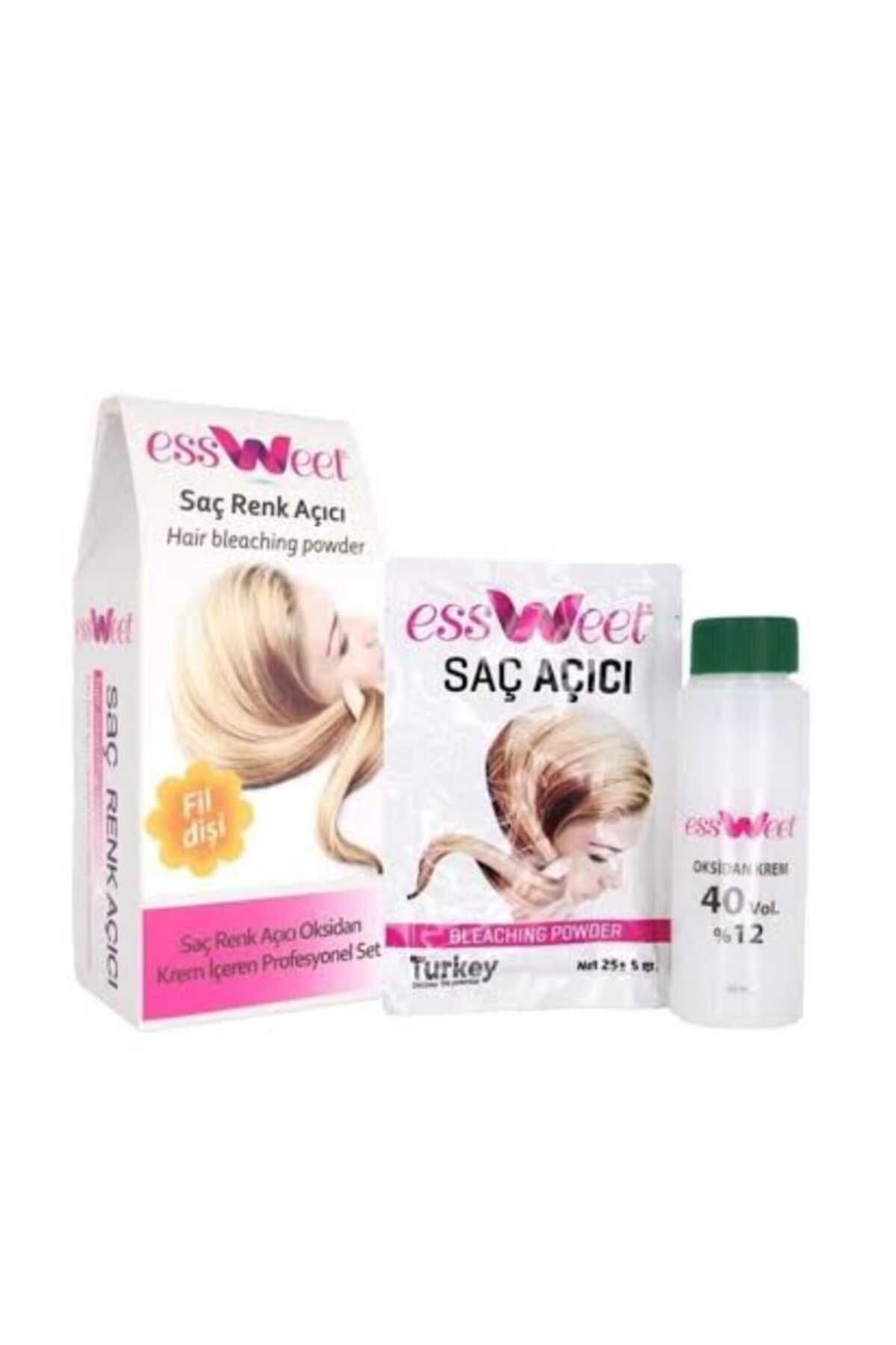 Saç Renk Açıcı Set - Renk Açıcı Set - Profesyonel Saç Açıcı Set