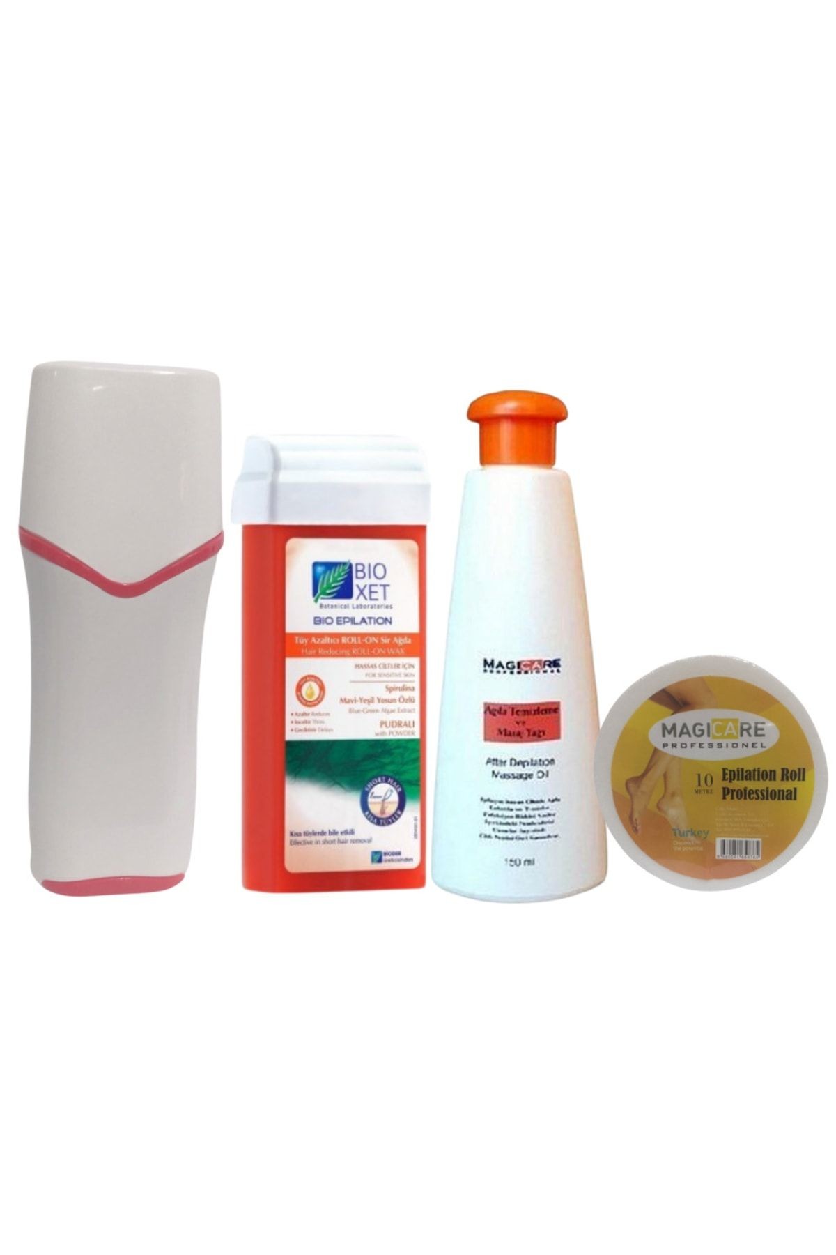 Pudralı Roll-on Kartuş Ağda Seti