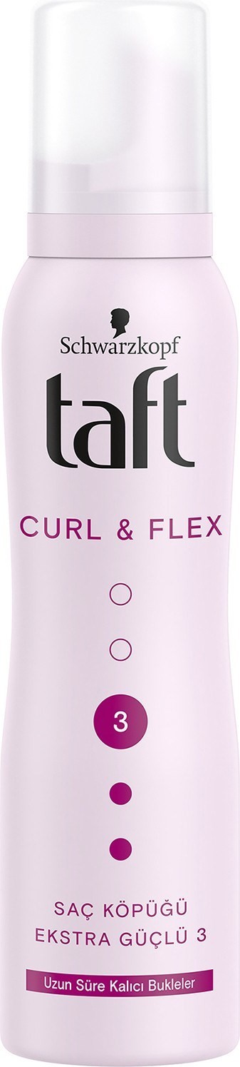 Taft Curl & Flex Köpük 150 Ml 1 Adet Şekillendirici Saç Köpüğü