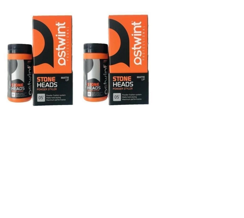 Ostwint Pudra Wax 20ML Turuncu Saç Pudrası Stone Heads No:5 x 2 Ad