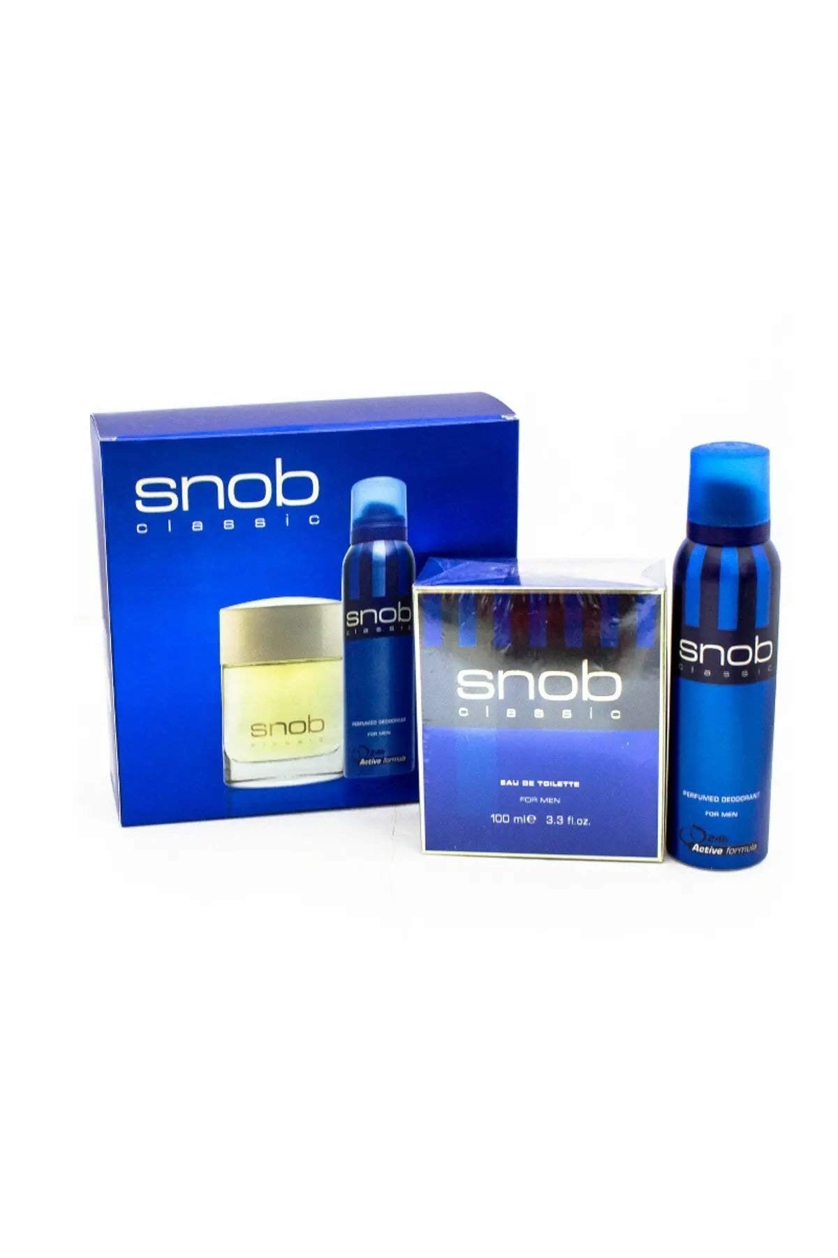 Snob Classic EDT+Deodorant Gift Set, 