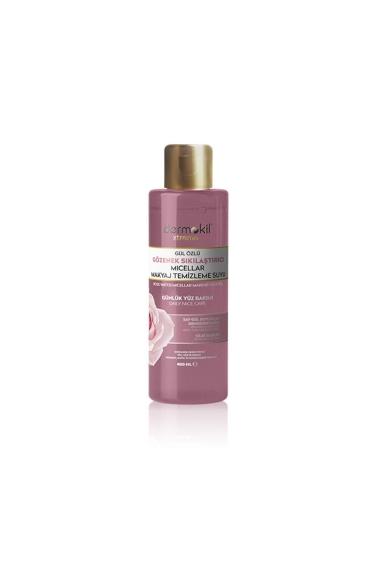 Gül Özlü Gözenek Sıkılaştırıcı Mıcellar Makyaj Temizleme Suyu 400 ml 8697916011194