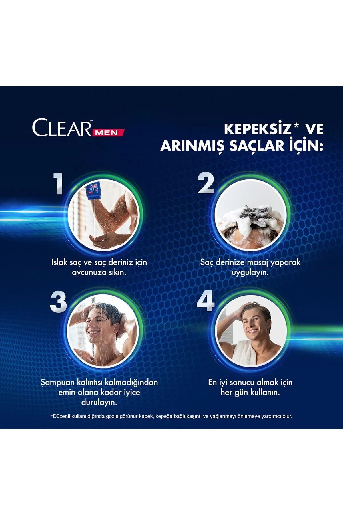 Men Şampuan&Duş Jeli 350 ml. Cool (2'li)