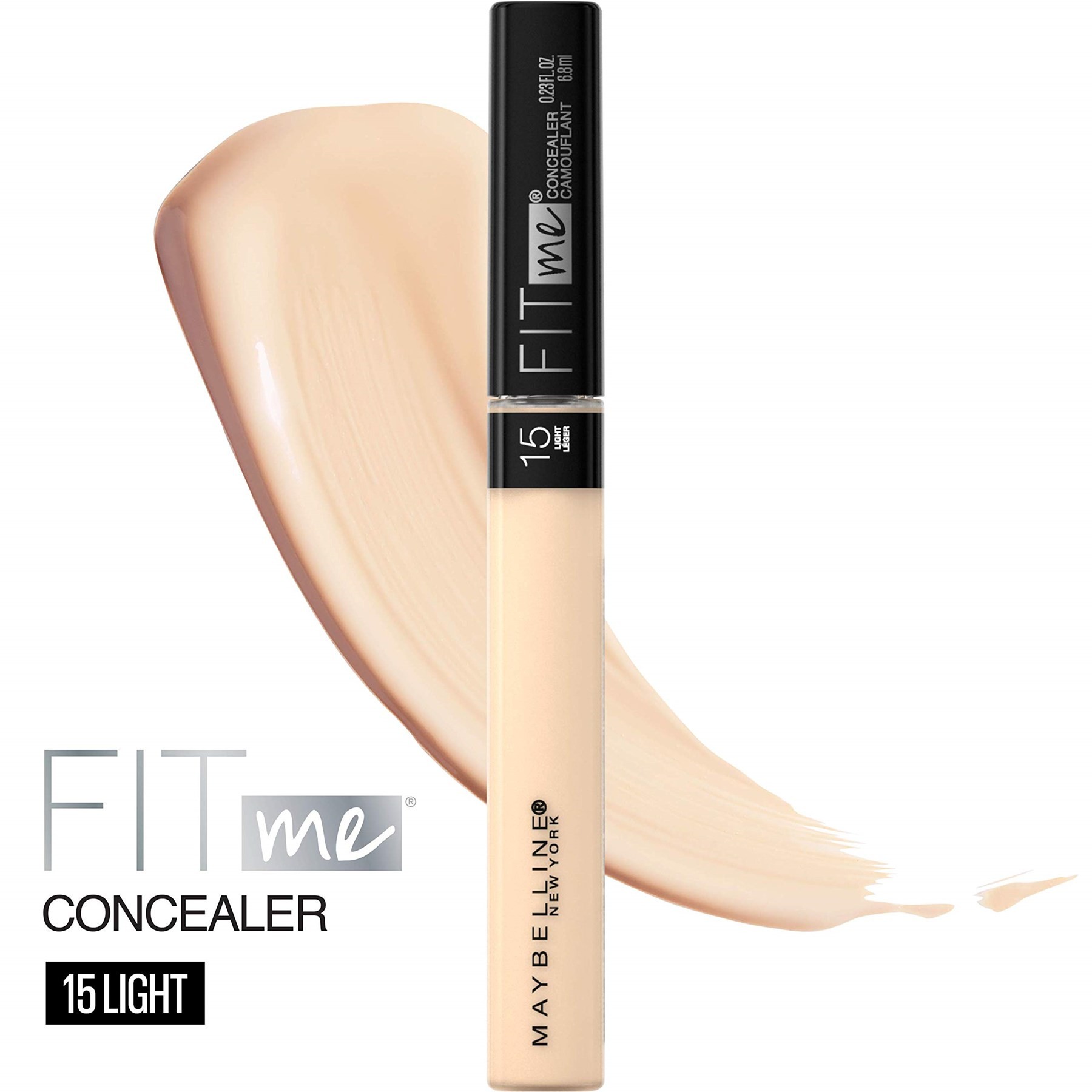 Maybelline New York Fit Me Kapatıcı, 10 Light 1 Paket (1 x 26 g)