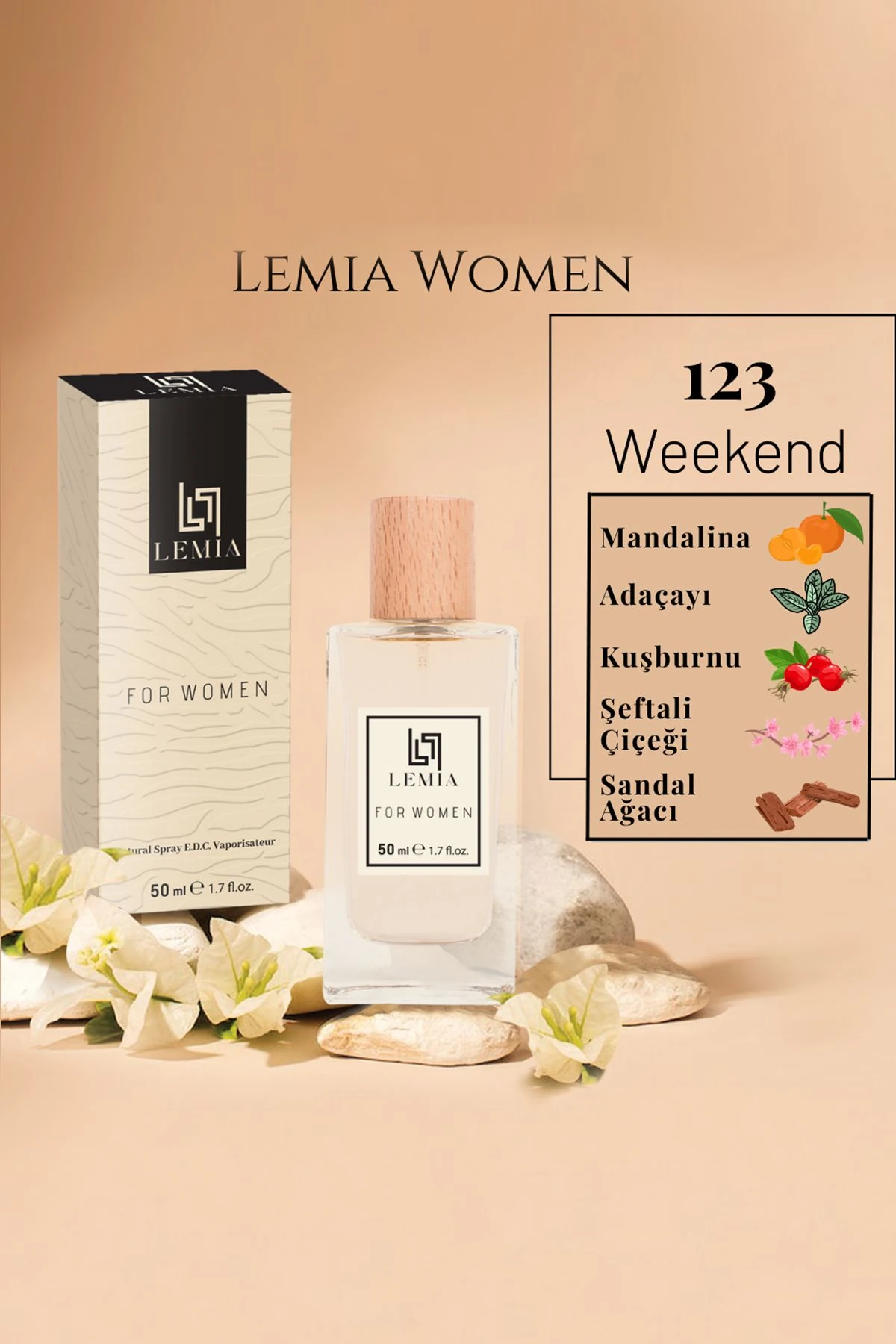 123 Wecend Kadın Edc 50ml