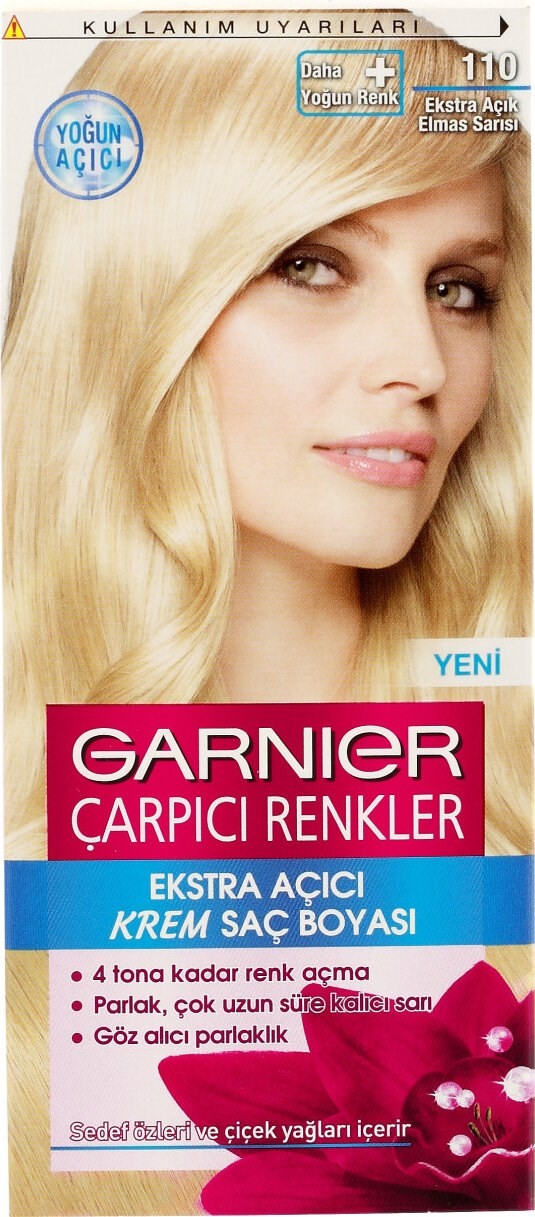 Garnier Çarpıcı Renkler 110 Ekstra Açık Elmas Sarısı