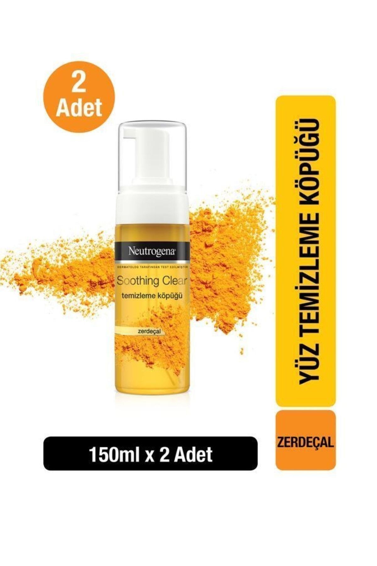 Soothing Clear Zerdeçallı Yüz Temizleme Köpüğü 150 Ml X 2 Adet