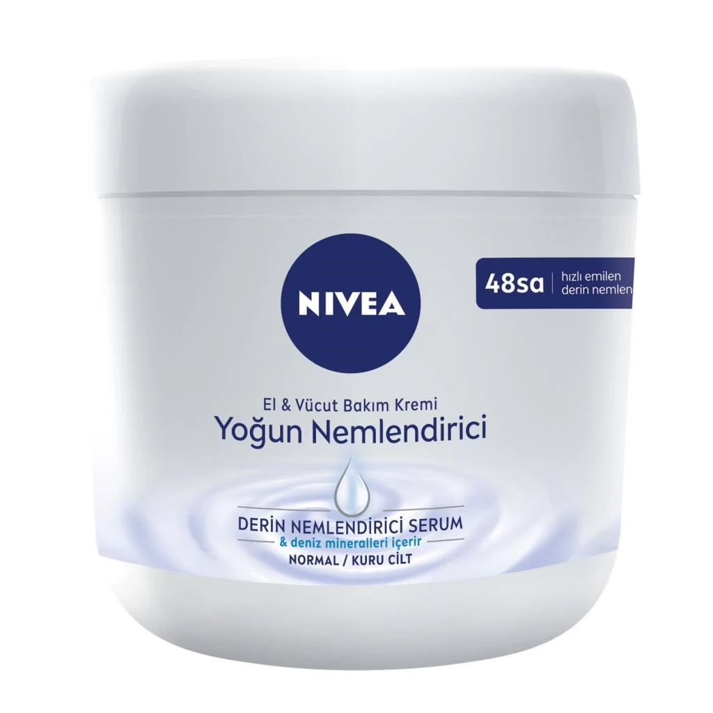 Nivea Yoğun Nemlendirici El & Vücut Bakım Kremi 400 ML