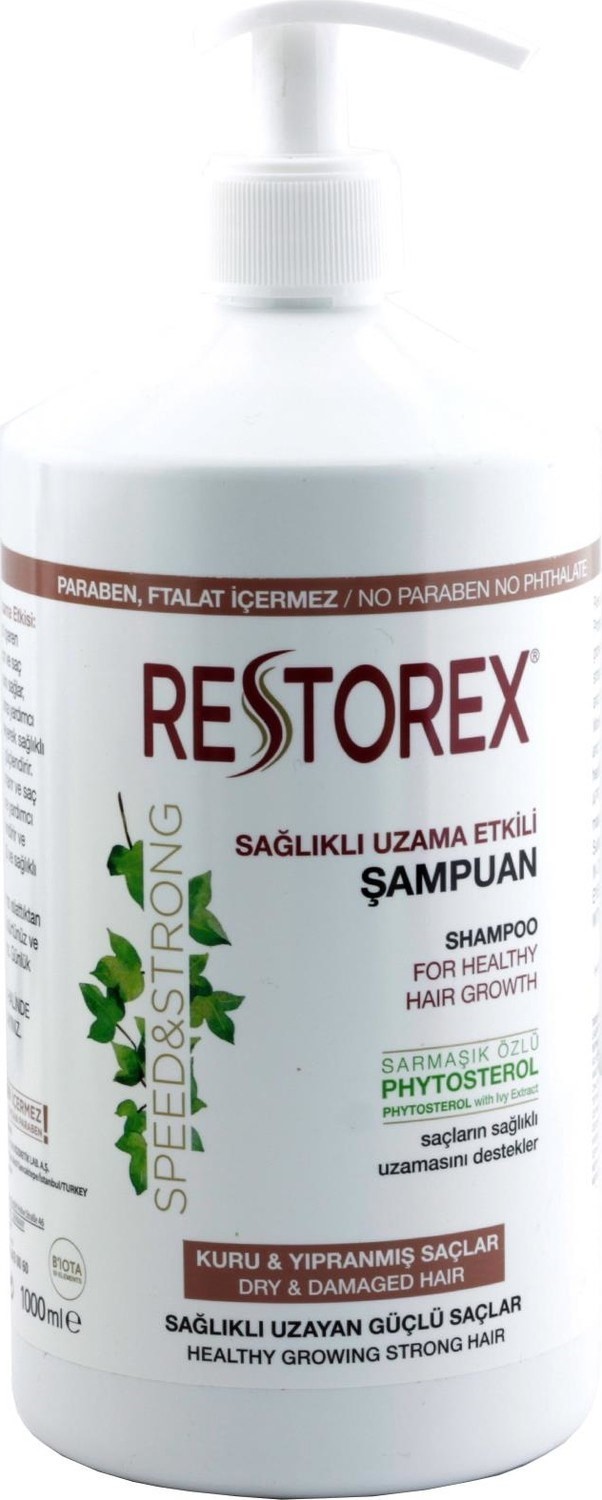 Restorex Şampuan 1000 ml Kuru Yıpranmış Saçlar Için