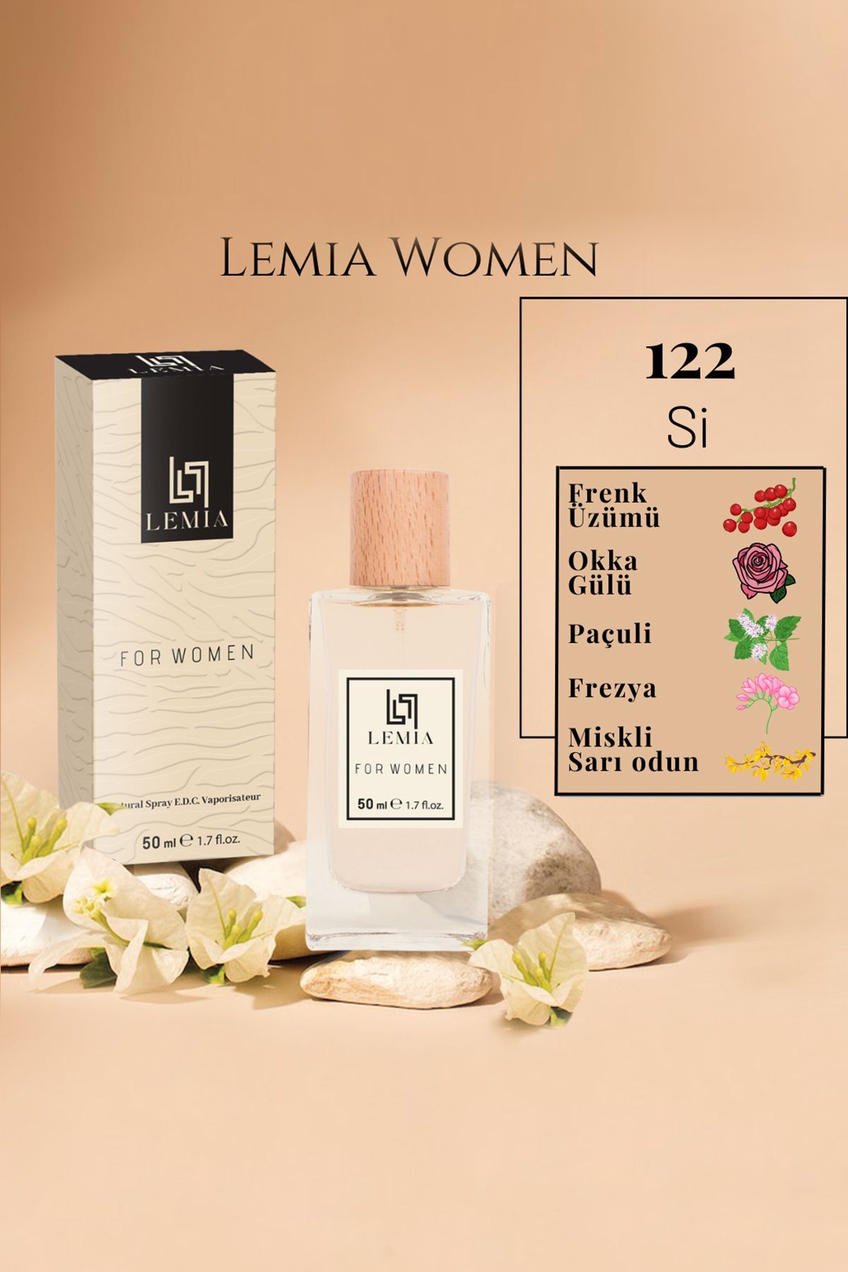 122 Si Kadın Edc 50ml