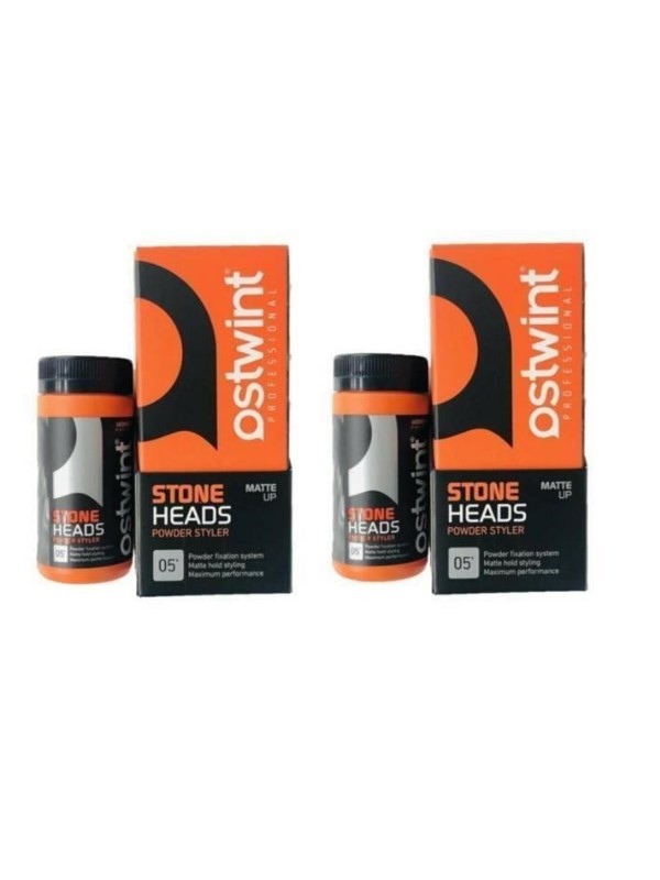 Ostwint Pudra Wax 20ML Turuncu Saç Pudrası Stone Heads No:5 x 2 Ad
