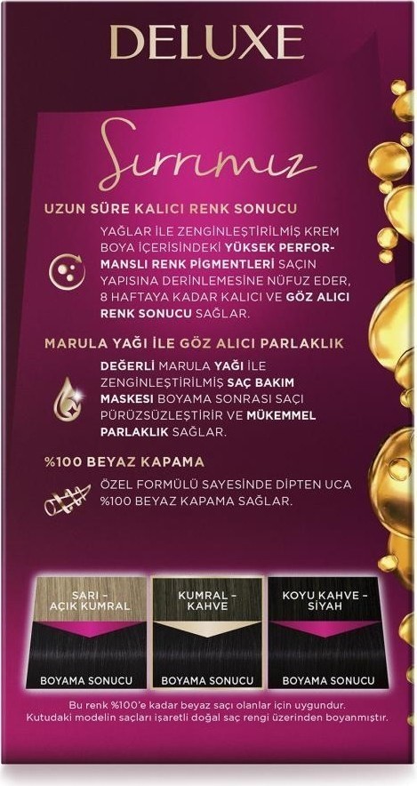 Palette Deluxe Kalıcı Renkler Saç Boyası 1-0 Siyah