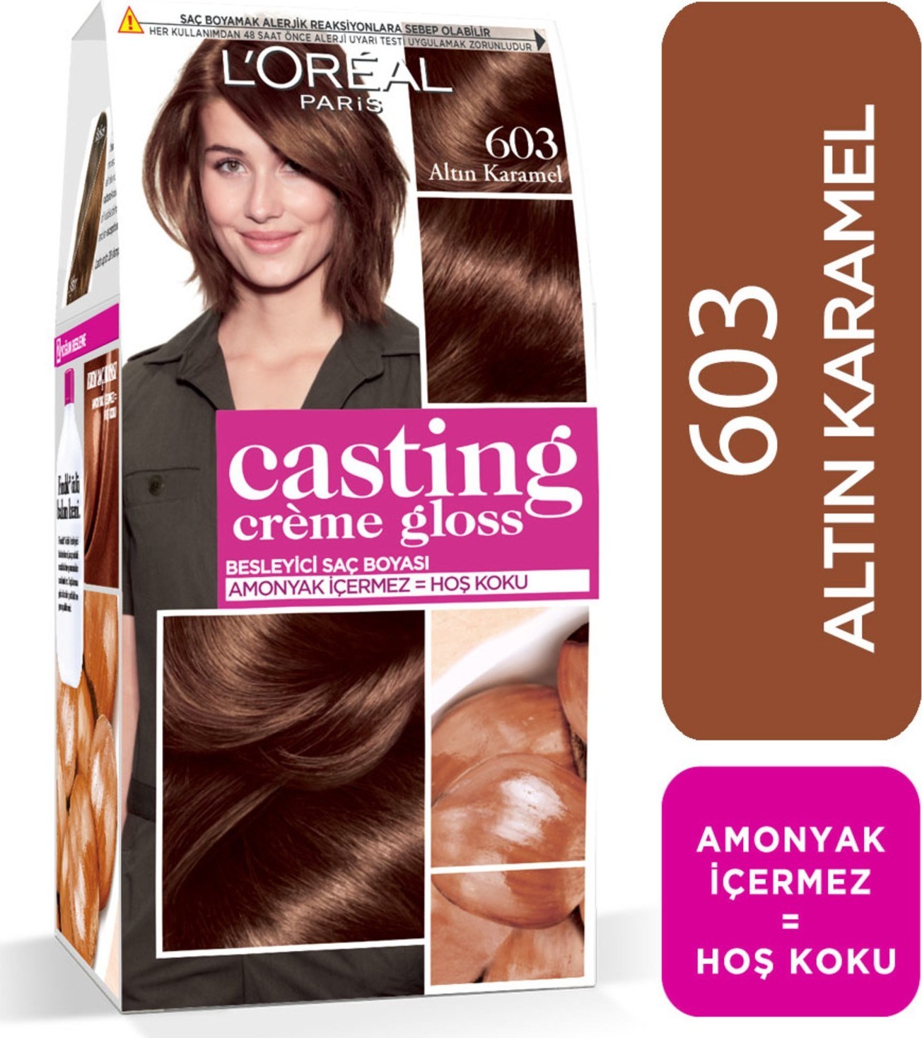 L'Oréal Paris Casting Crème Gloss Saç Boyası - 603 Altın Karamel