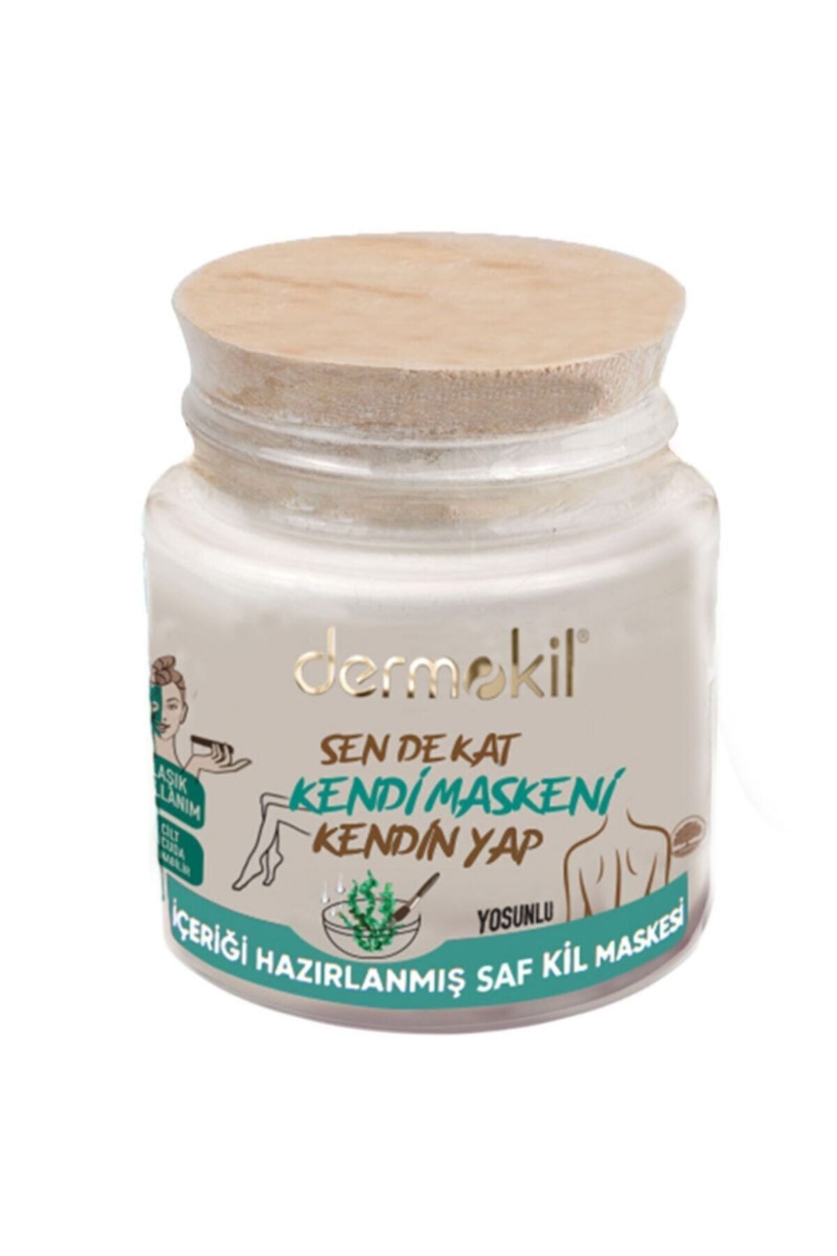 Sen De Kat Kendi Maskeni Kendin Yap Kil Maskesi Yosun Özlü 280ml