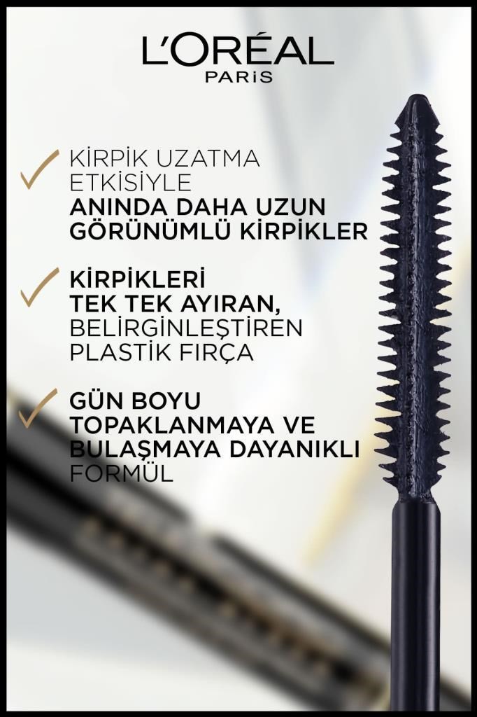 L'Oreal Paris Telescopic Carbon Black Maskara Siyah