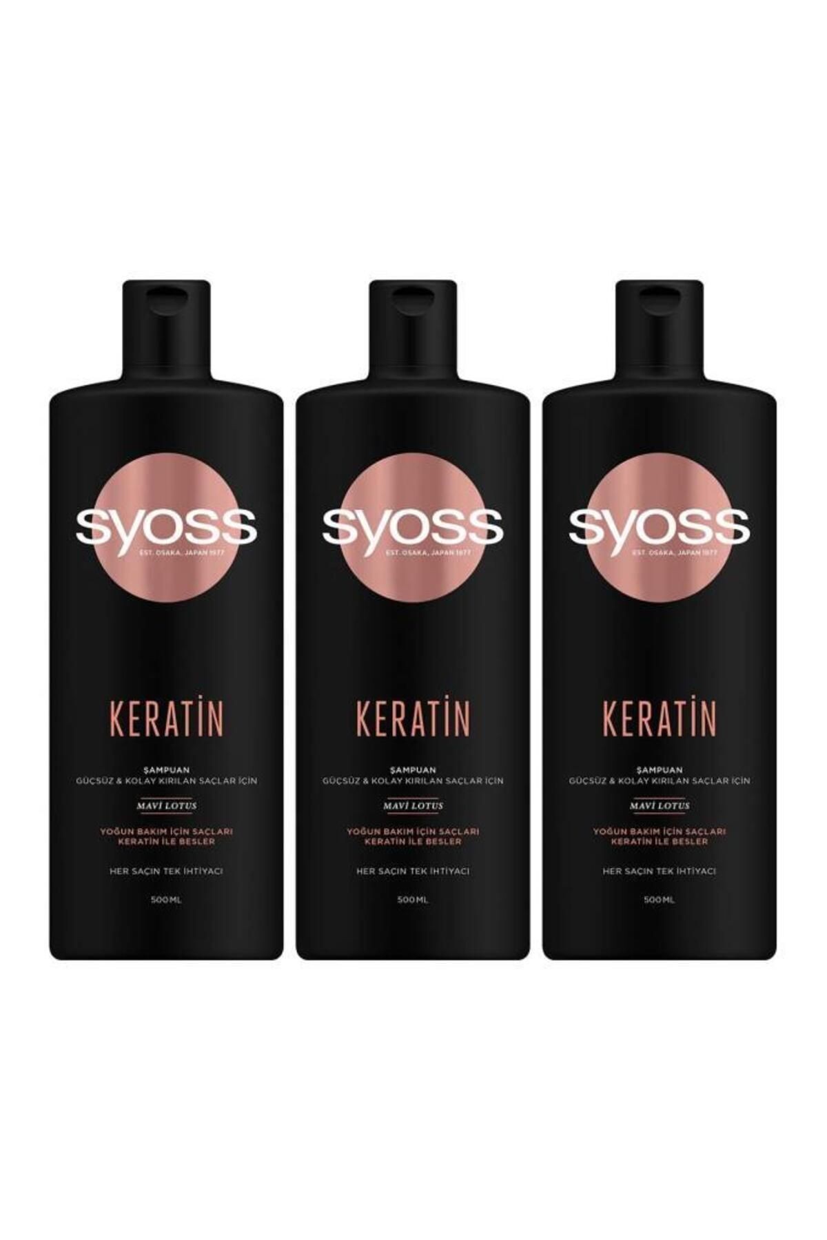 Keratin Mükemmelliği Şampuan 500 ml 3'lü