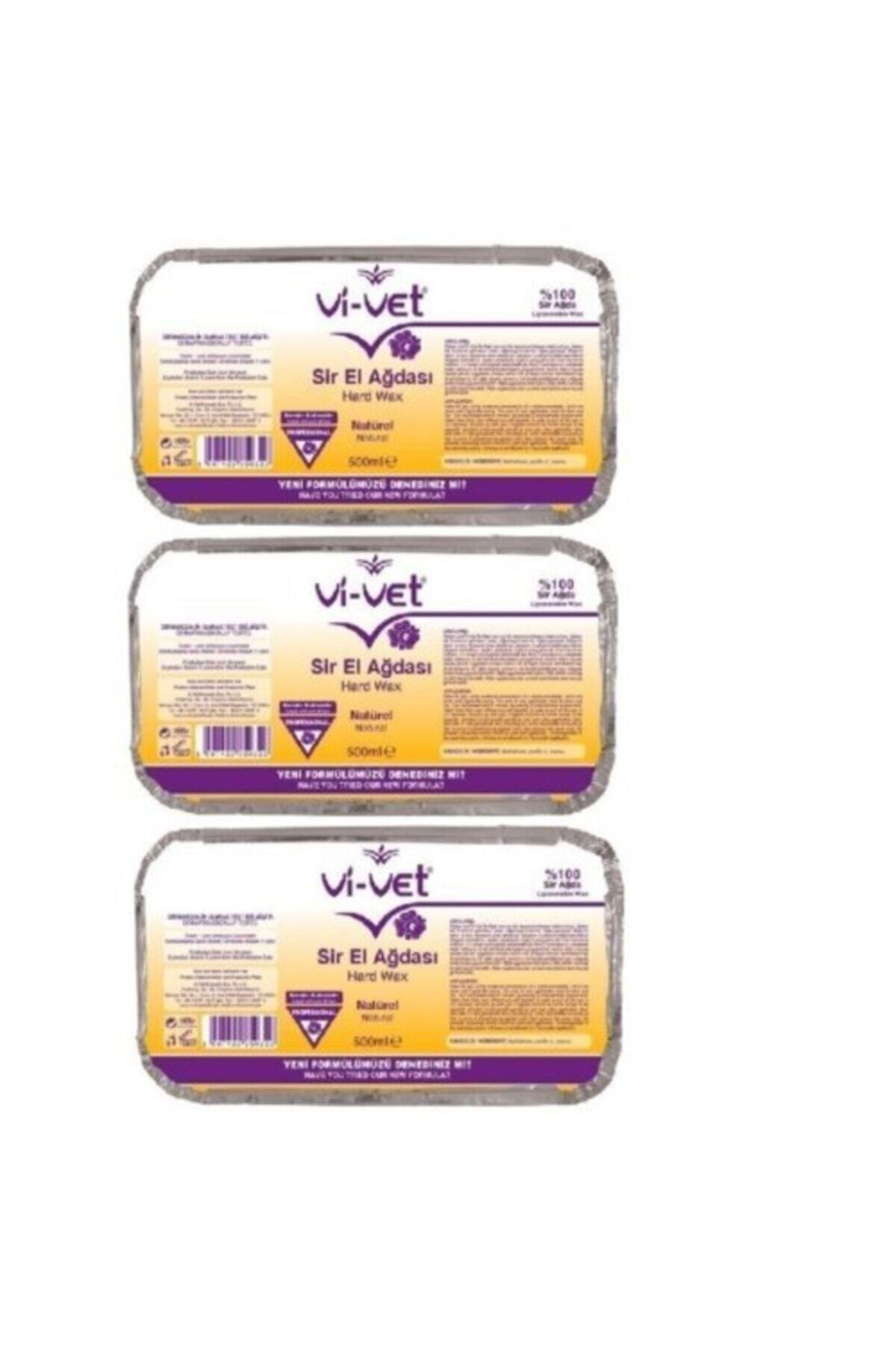 Vi-vet Sir Ağda Kalıp Naturel (sarı) 500ml 3adet