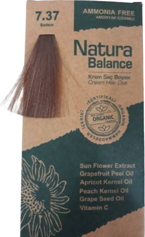 Natura Balance (Krem Saç Boyası) Badem 7.37 60ML