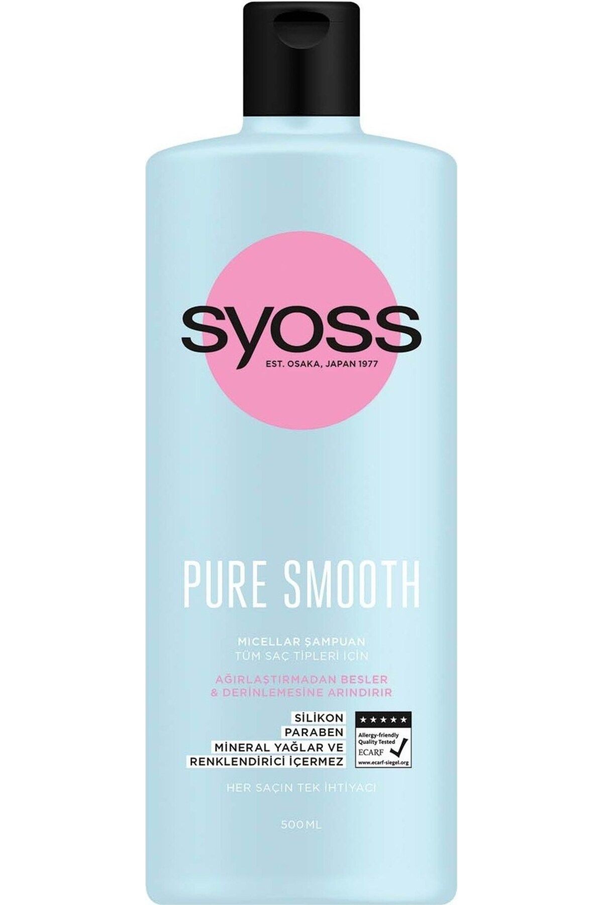 Pure Smooth Micellar Şampuan 500Ml X 2