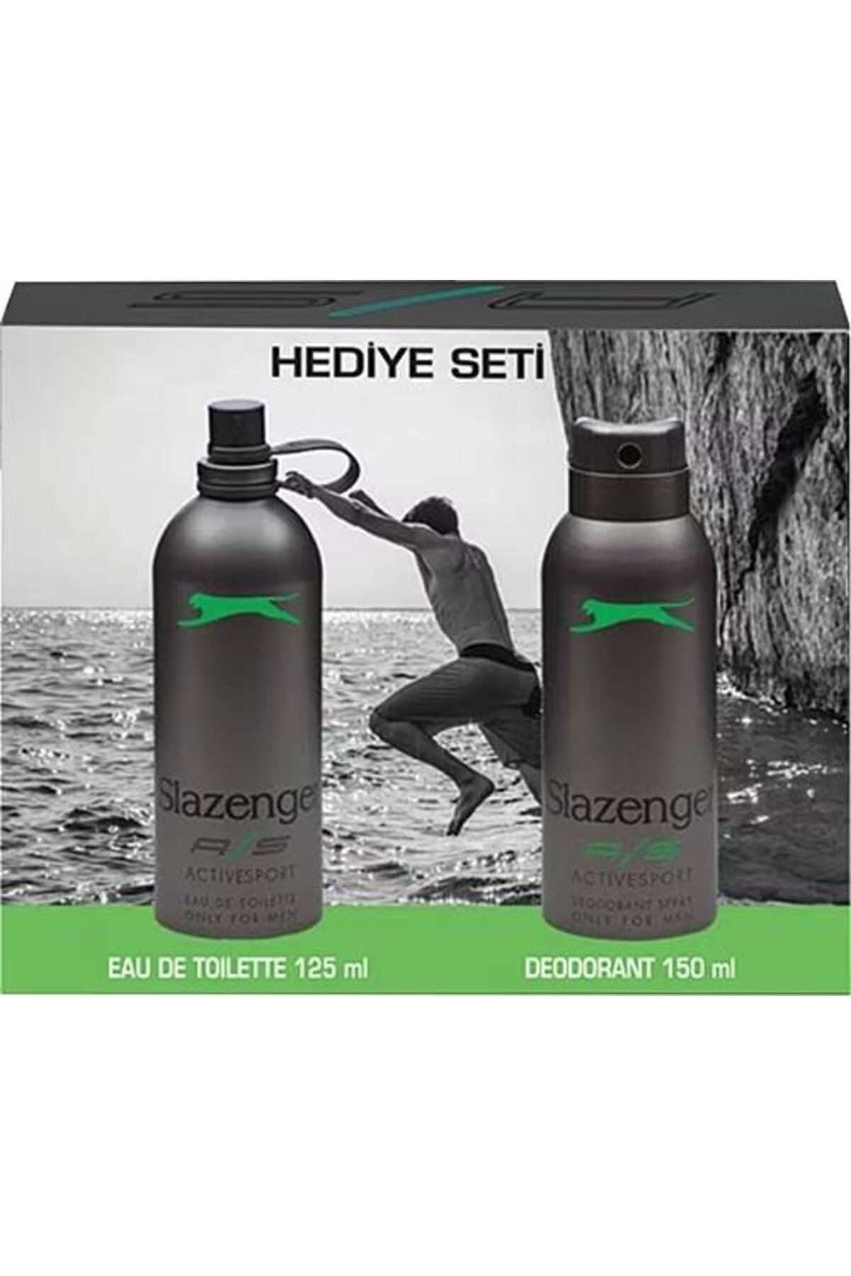 Slazenger Active Sport-sport Erkek Parfüm Setii 2li Set