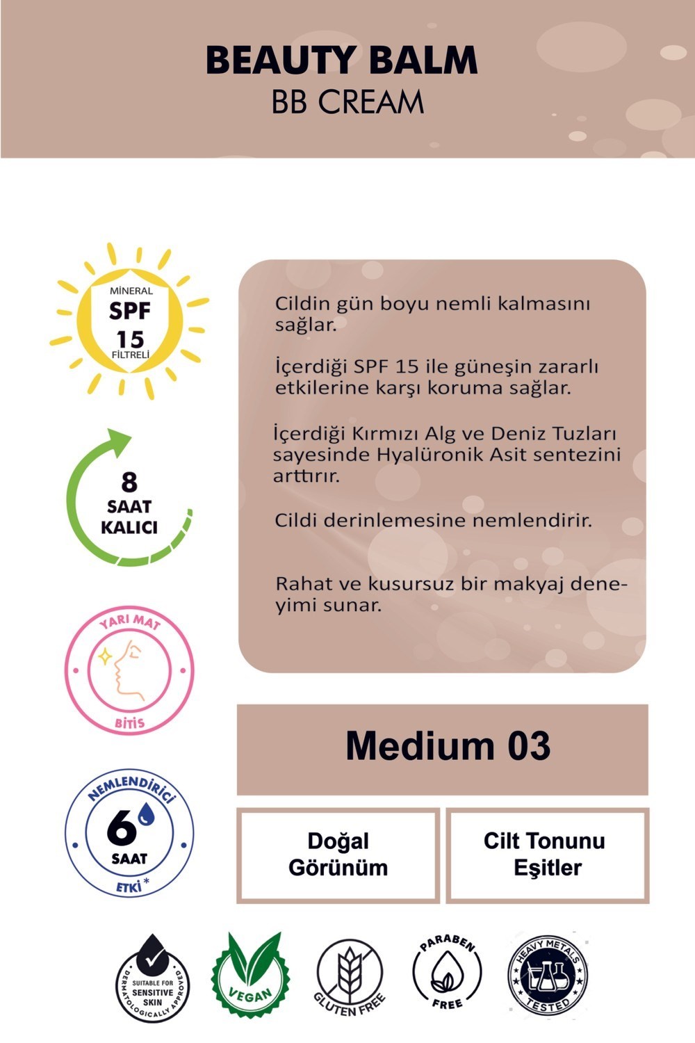 Farmasi Bb Krem 03 30 ml