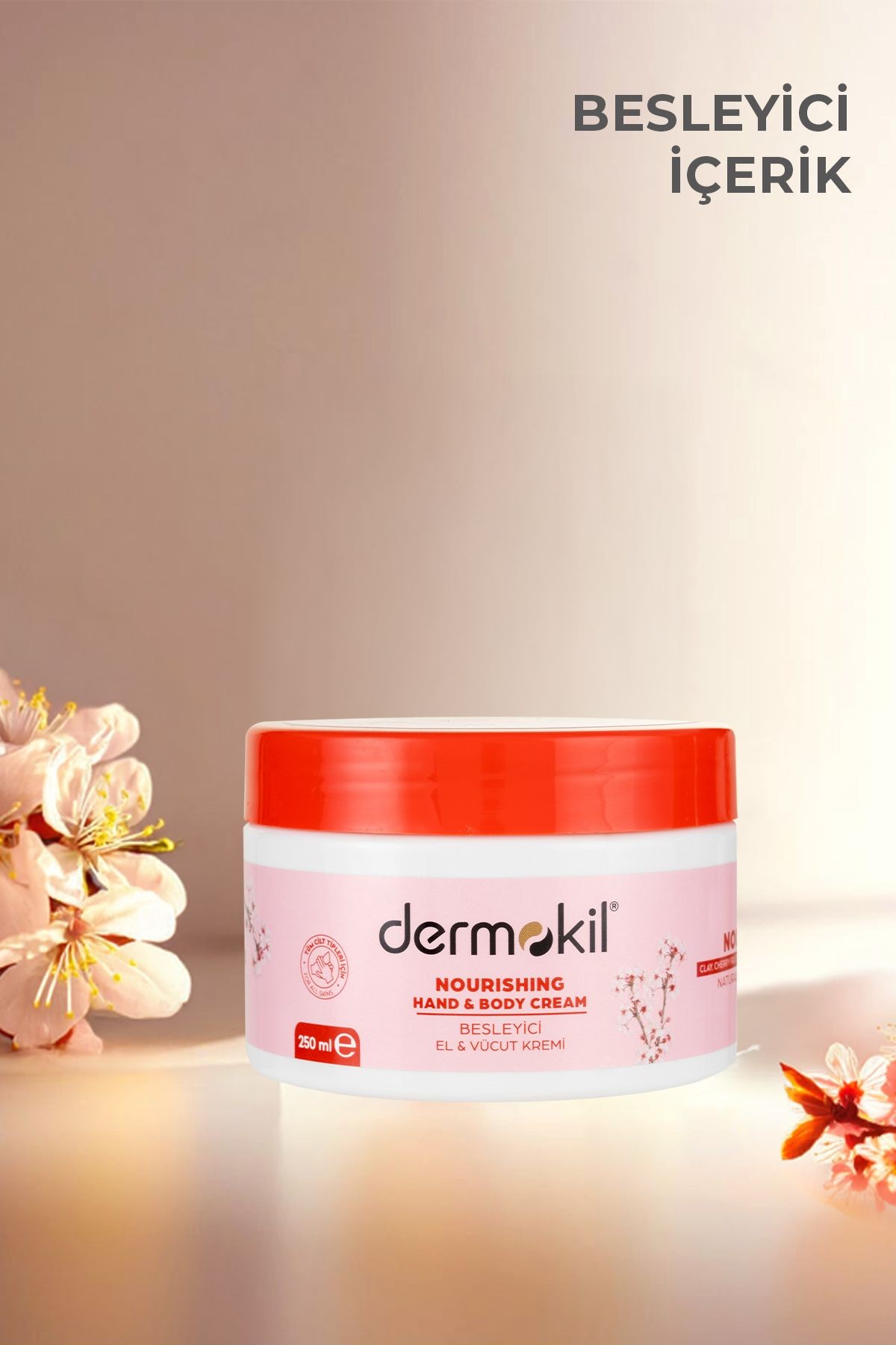 Kiraz Çiçeği El Ve Vücut Kremi 250 Ml