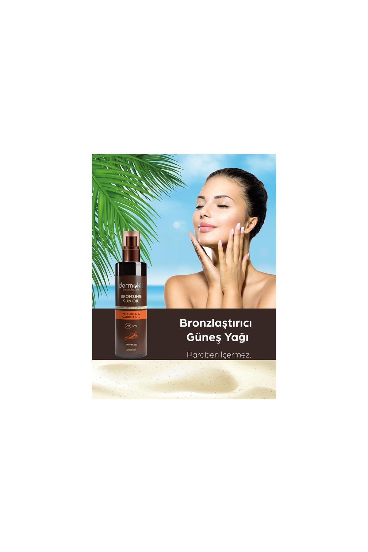 Bronzlaştırıcı Güneş Yağı 200 ml x 2 Adet