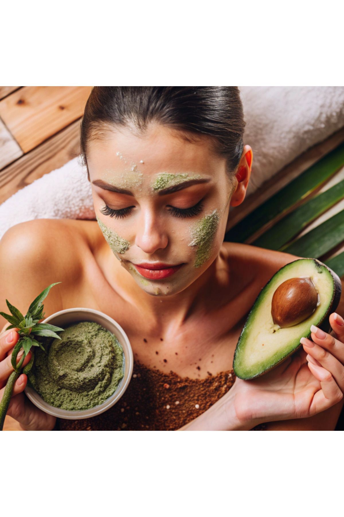 Avocado & Aloe Vera BRIGHTENING FACE & BODY SCRUB 3in1 Peeling 500ml