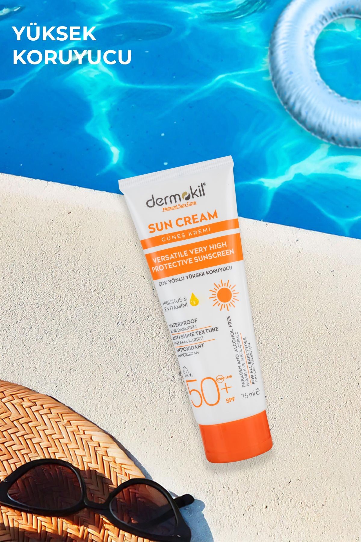 Güneş Kremi Çok Yönlü Yüksek Koruyucu 50 Spf 75 ml