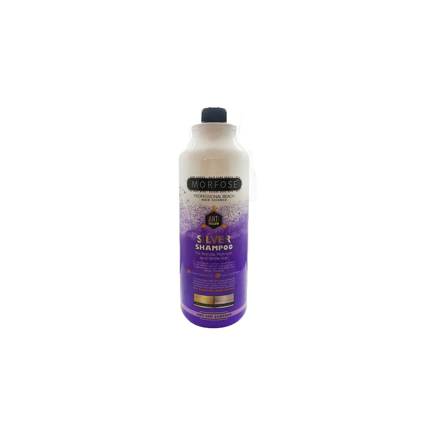 MORFOSE ŞAMP.1000ML SİLVER