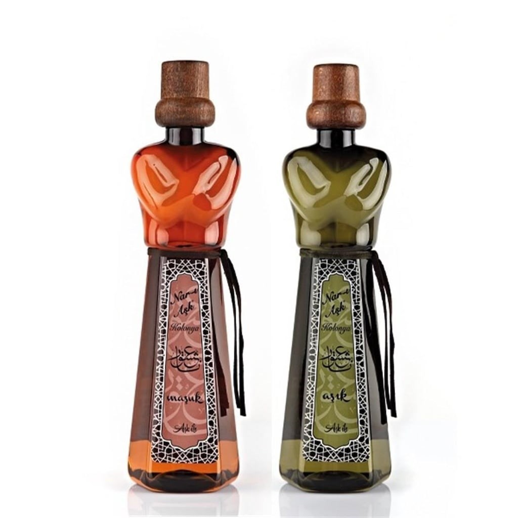 Eti Nar-ı Aşk Aşık Kolonya Pet Şişe 510 ML + Maşuk Kolonya Pet Şişe 510 ML