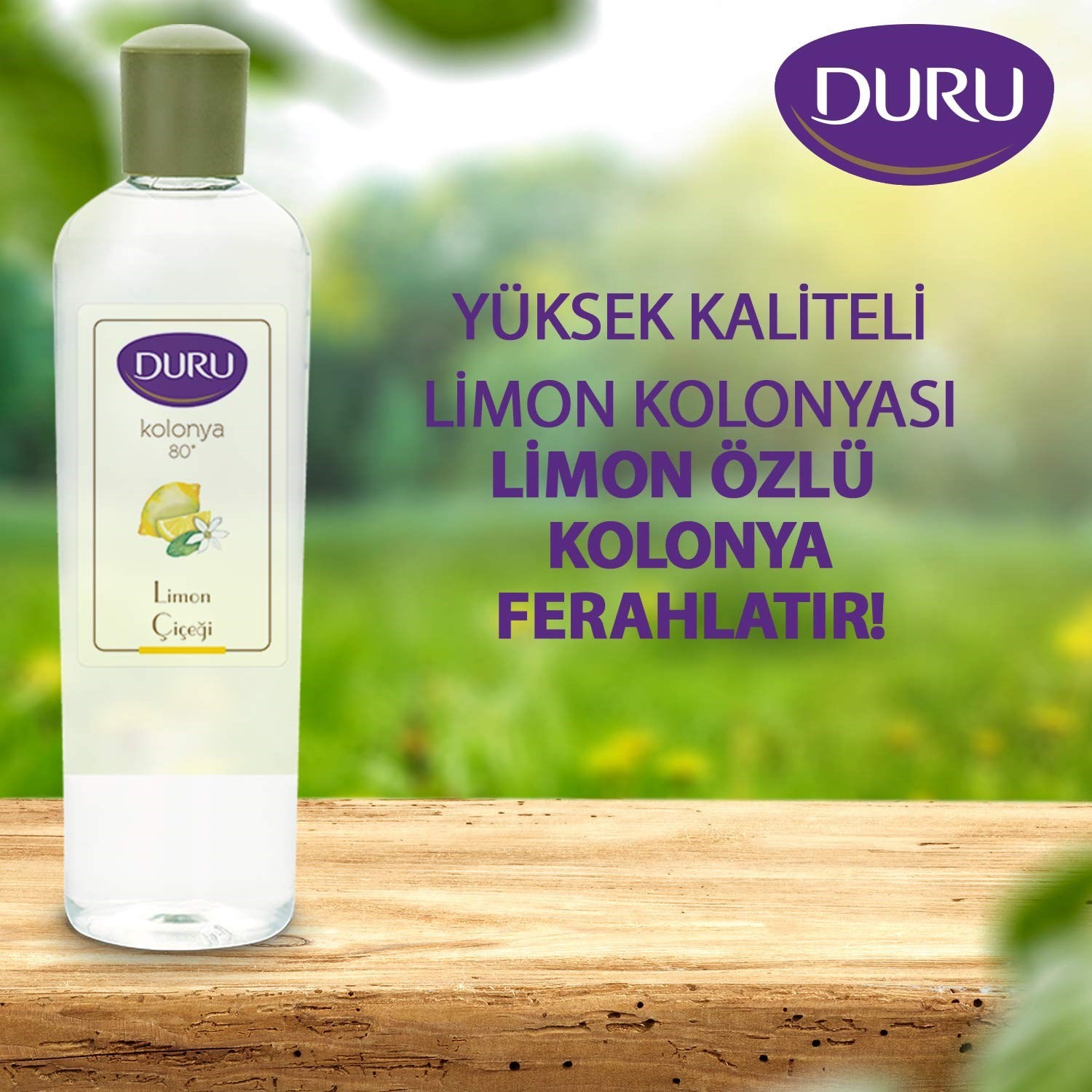 Duru Limon Kolonya Pet Şişe (400 ml)