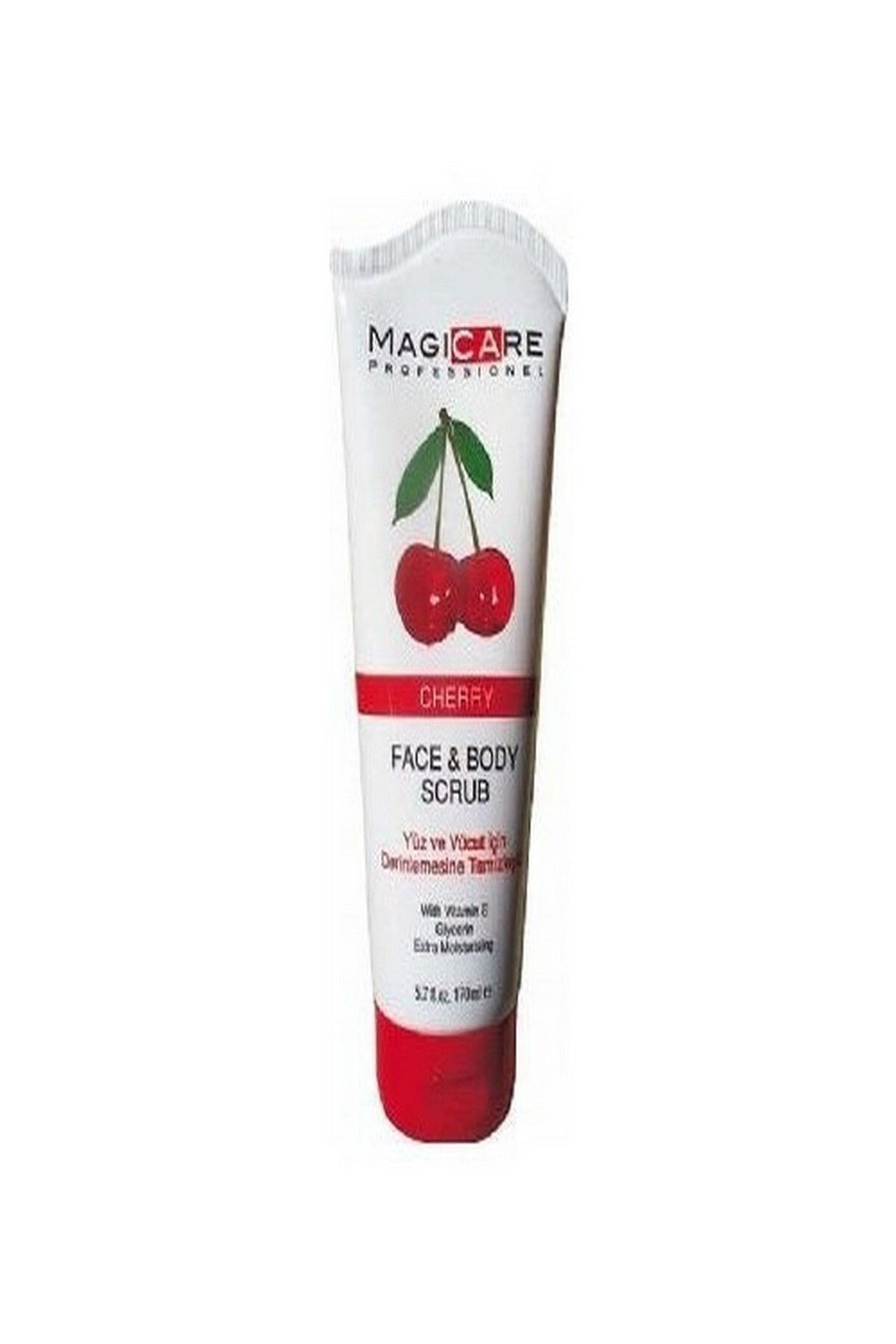 Face Body Scrub Vişne Özlü Yüz Ve Vücut Peelingi 200 ml