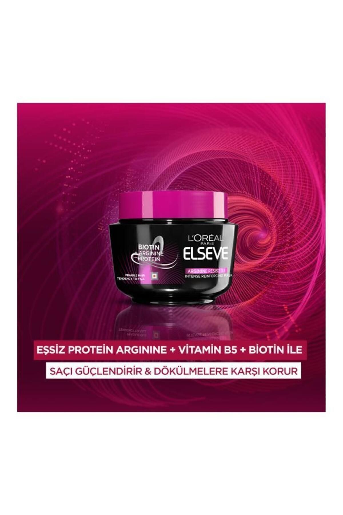 L'oréal Paris Arginine Direnç X3 Dökülme Karşıtı Maske 300 ml