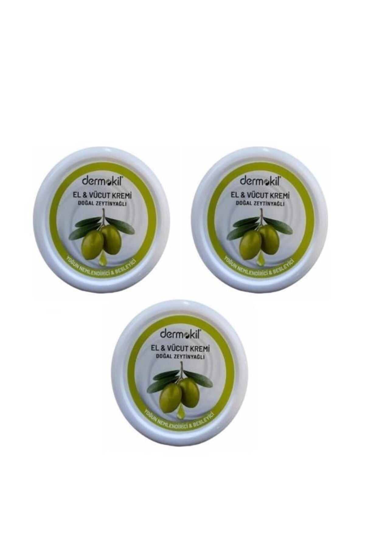 Doğal Zeytinyağlı El Kremi 220ml x 3 Adet