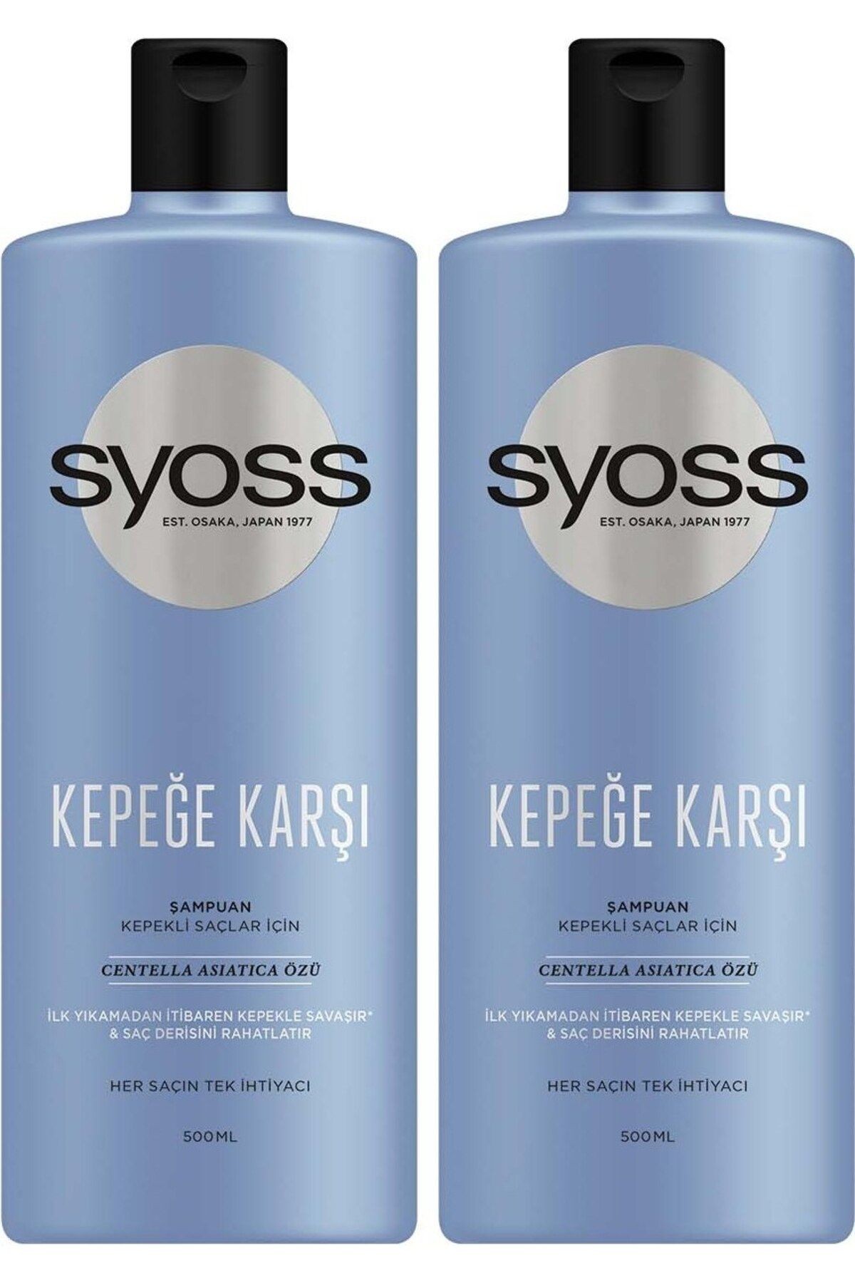 Kepeğe Karşı Şampuan 500 Ml X 2 Adet